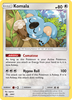 Komala SM41 SM Black Star Promos