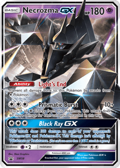 Necrozma-GX SM58 SM Black Star Promos