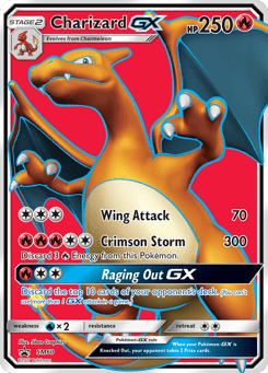 Charizard-GX SM60 SM Black Star Promos