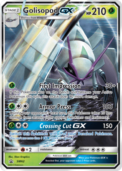 Golisopod-GX SM62 SM Black Star Promos