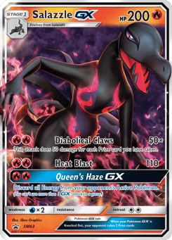 Salazzle-GX SM63 SM Black Star Promos