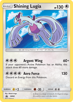 Shining Lugia SM82 SM Black Star Promos