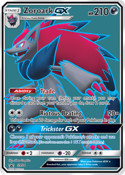 Zoroark-GX SM84 SM Black Star Promos