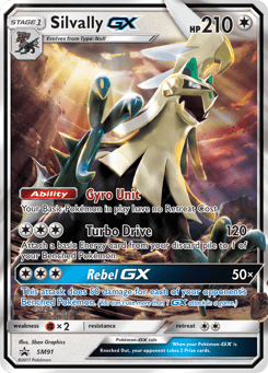 Silvally-GX SM91 SM Black Star Promos