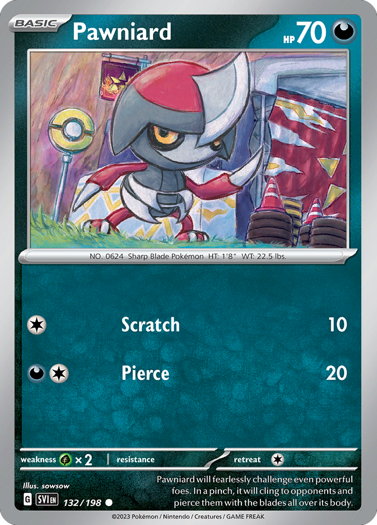 Pawniard 132/198 Scarlet & Violet