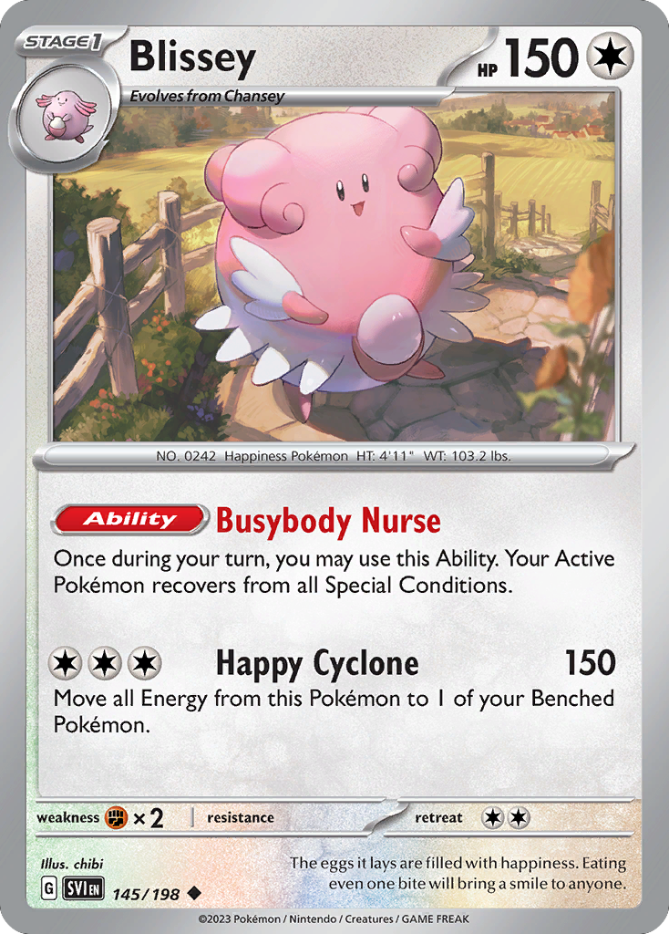 Blissey 145/198 Scarlet & Violet