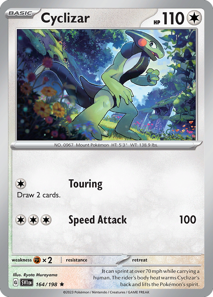 Cyclizar 164/198 Scarlet & Violet
