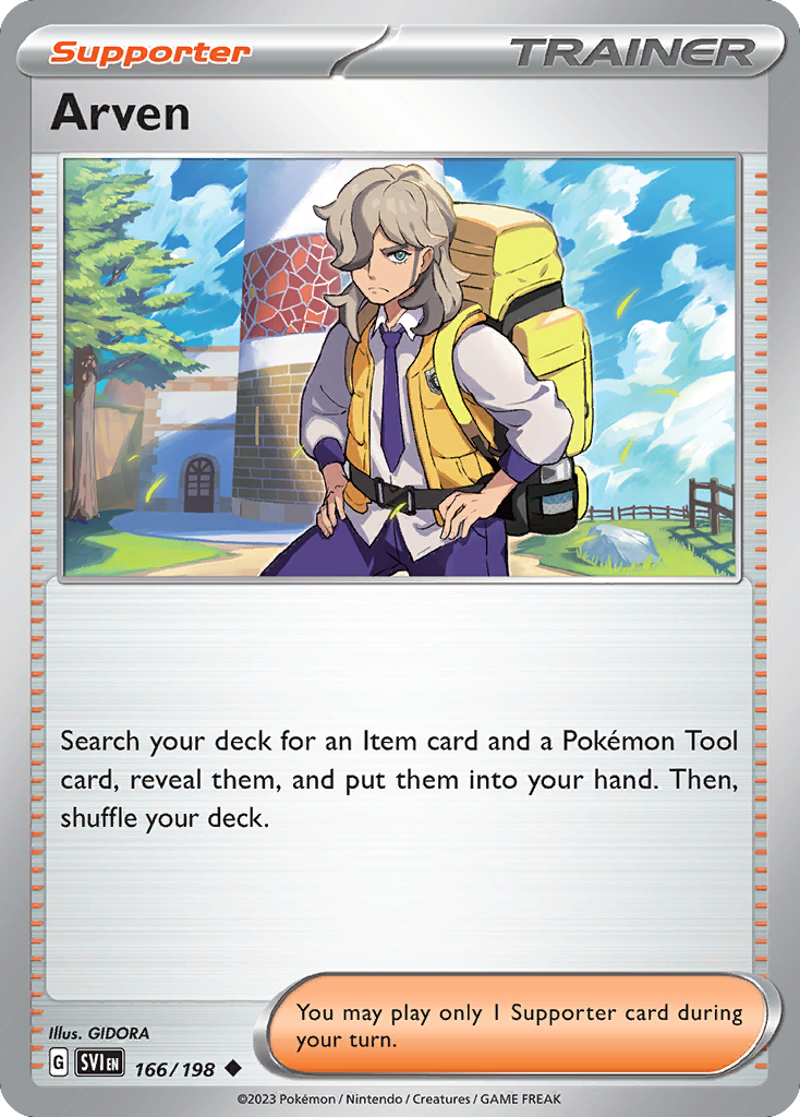 Arven 166/198 Scarlet & Violet