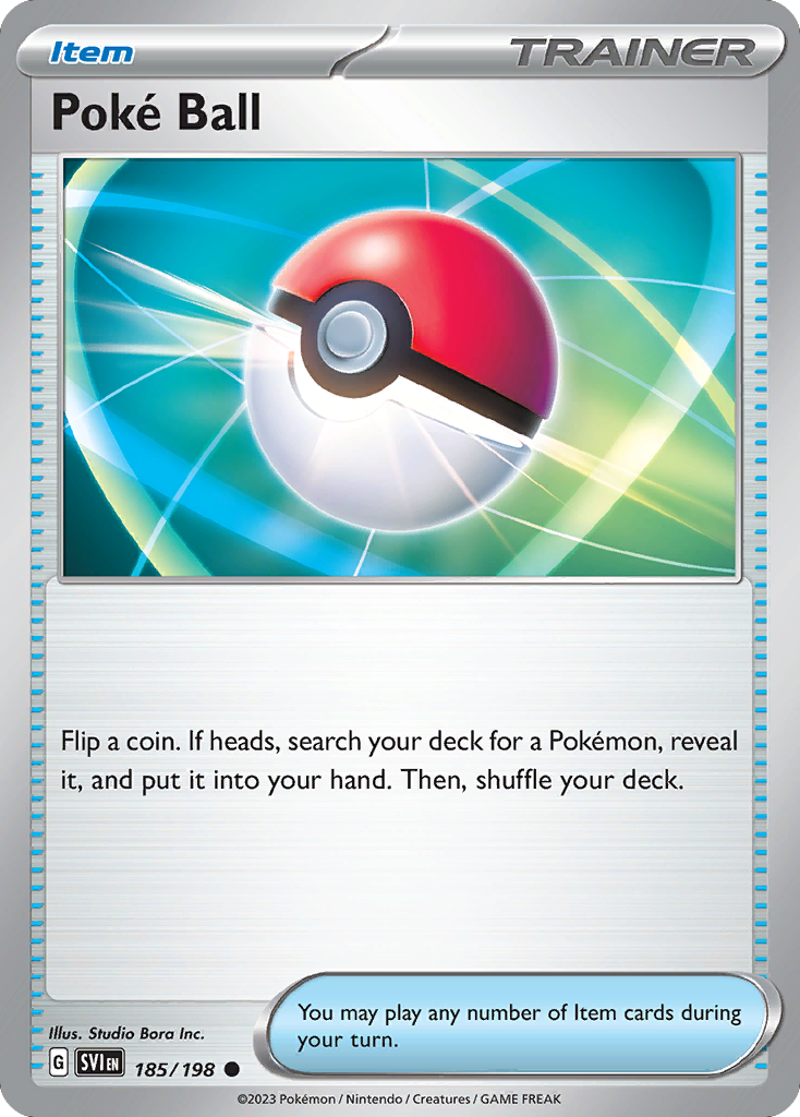 Poké Ball 185/198 Scarlet & Violet