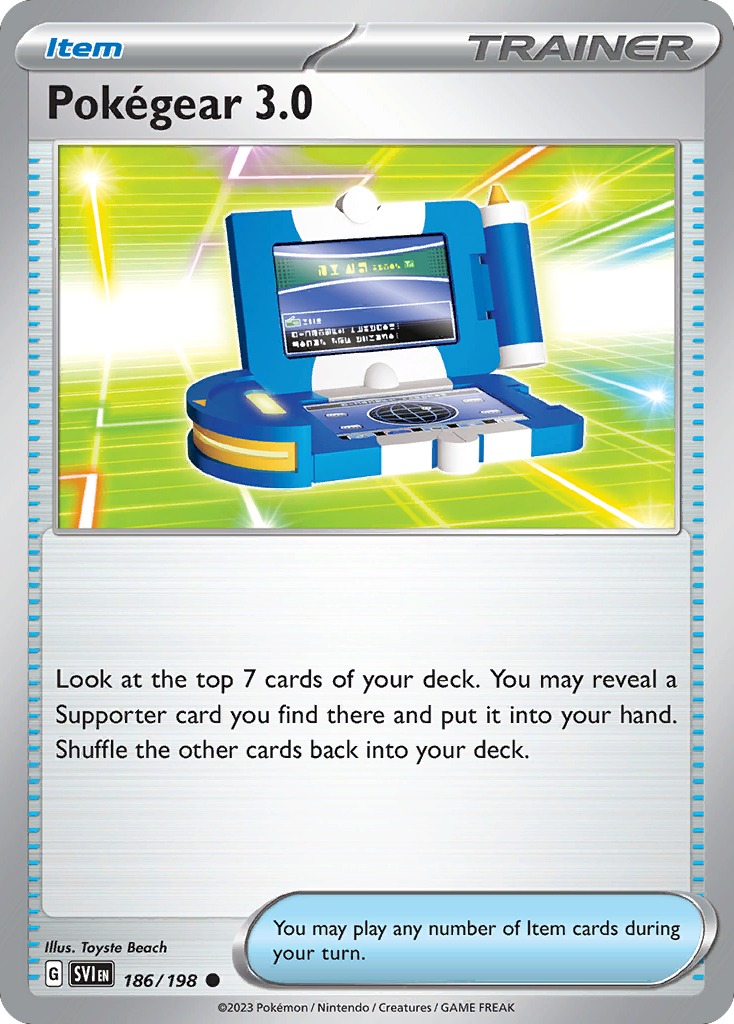 Pokégear 3.0 186/198 Scarlet & Violet