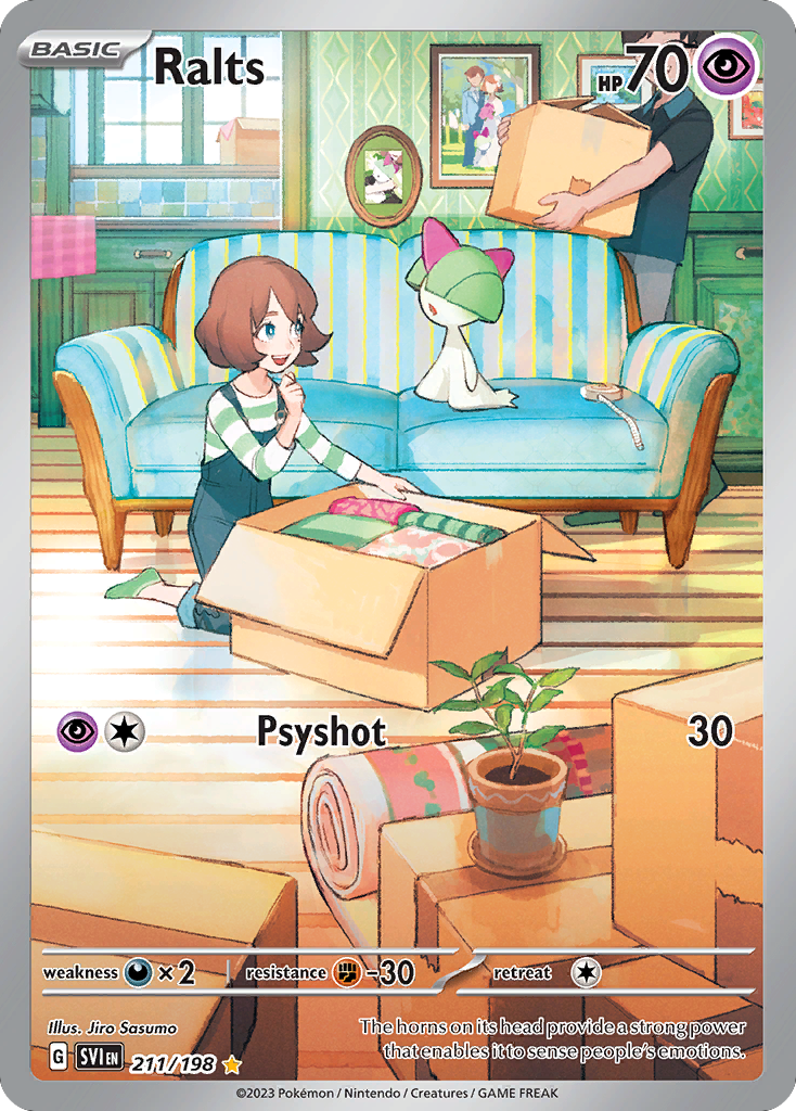 Ralts 211/198 Scarlet & Violet