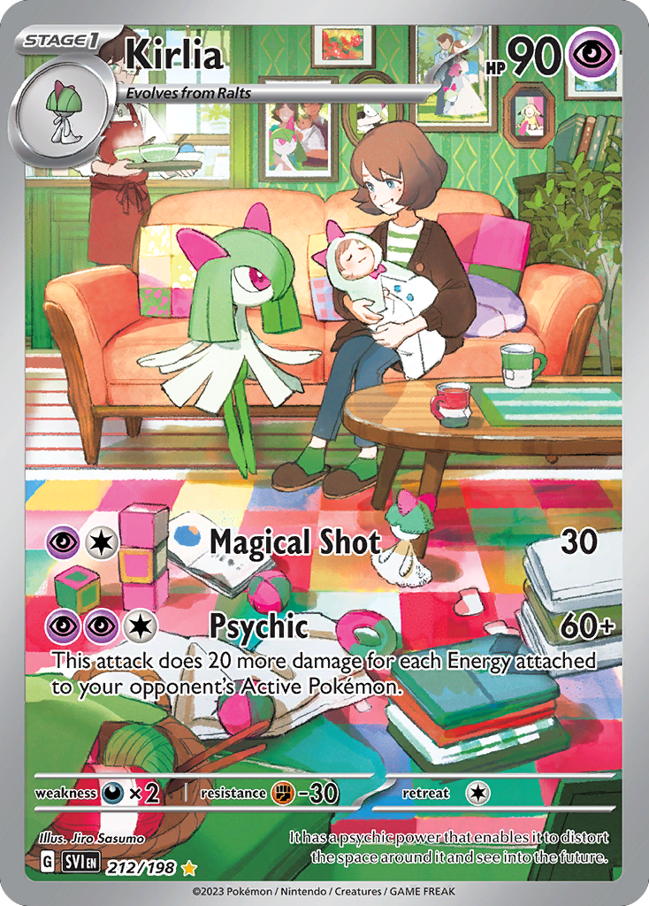 Kirlia 212/198 Scarlet & Violet