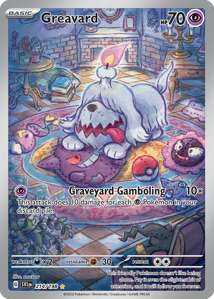 Greavard 214/198 Scarlet & Violet