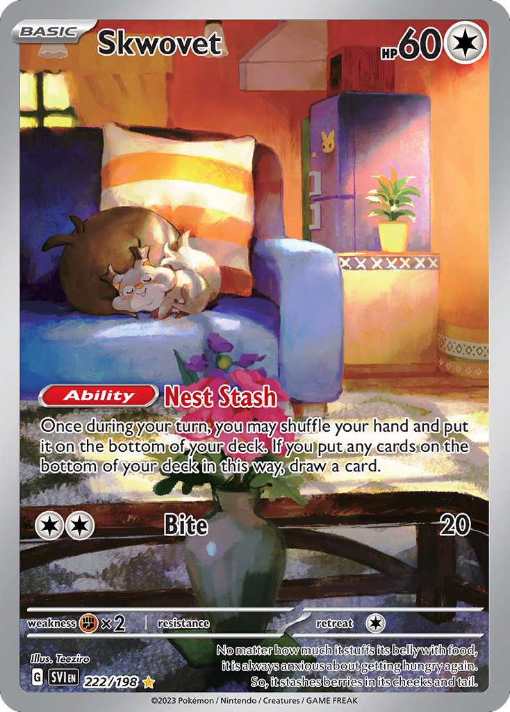 Skwovet 222/198 Scarlet & Violet