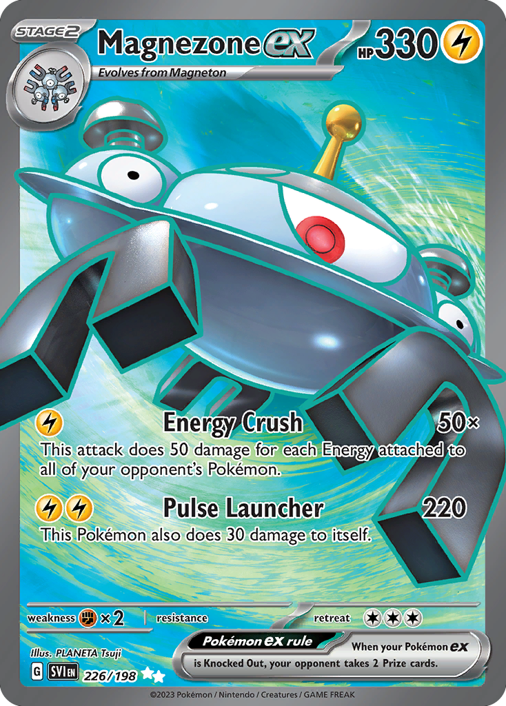 Magnezone ex 226/198 Scarlet & Violet