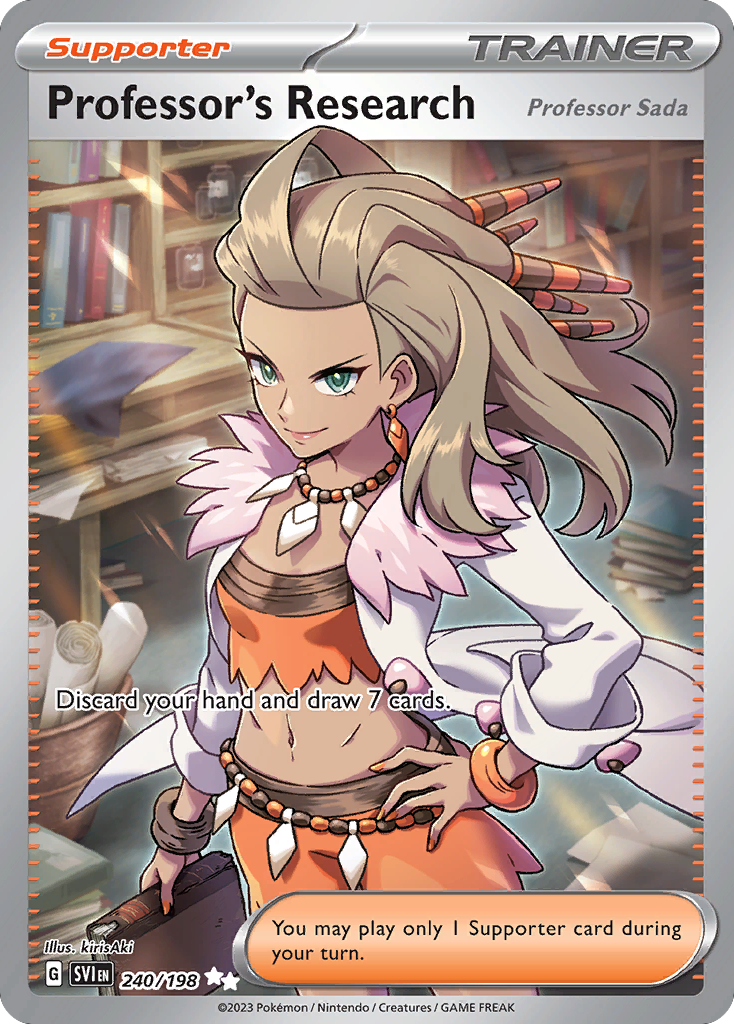 Professor's Research (Professor Sada) 240/198 Scarlet & Violet