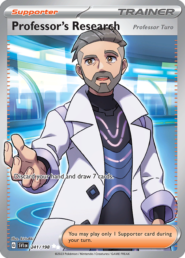 Professor's Research (Professor Turo) 241/198 Scarlet & Violet