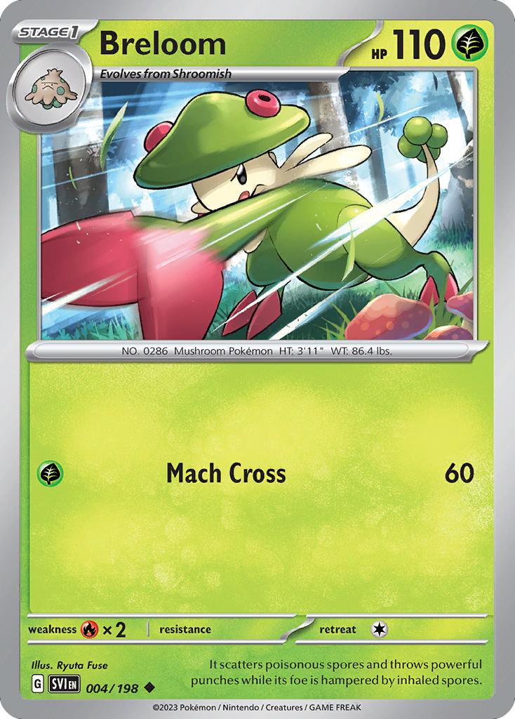 Breloom 004/198 Scarlet & Violet