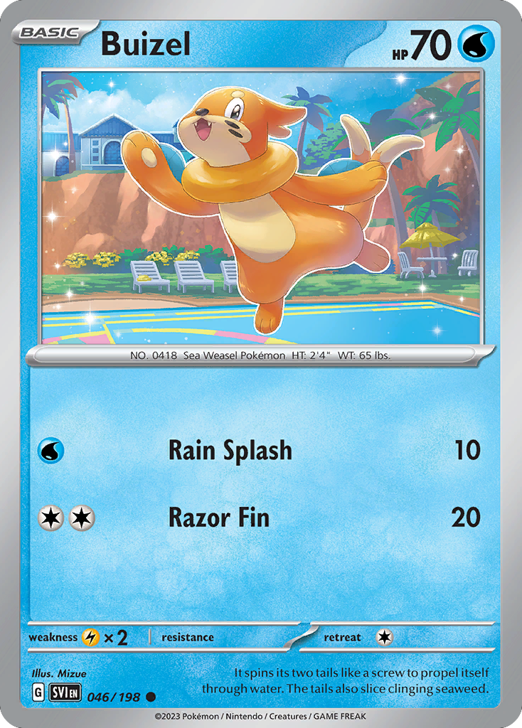 Buizel 046/198 Scarlet & Violet