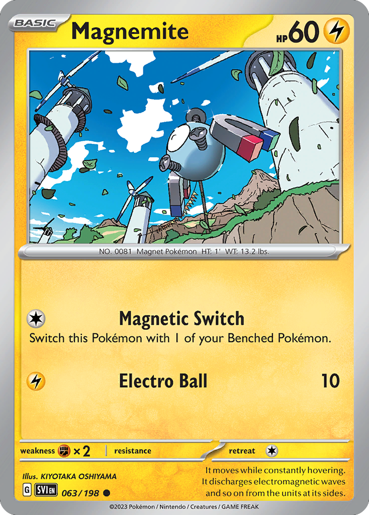 Magnemite 063/198 Scarlet & Violet