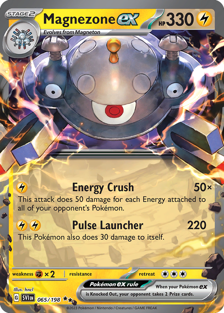 Magnezone ex 065/198 Scarlet & Violet