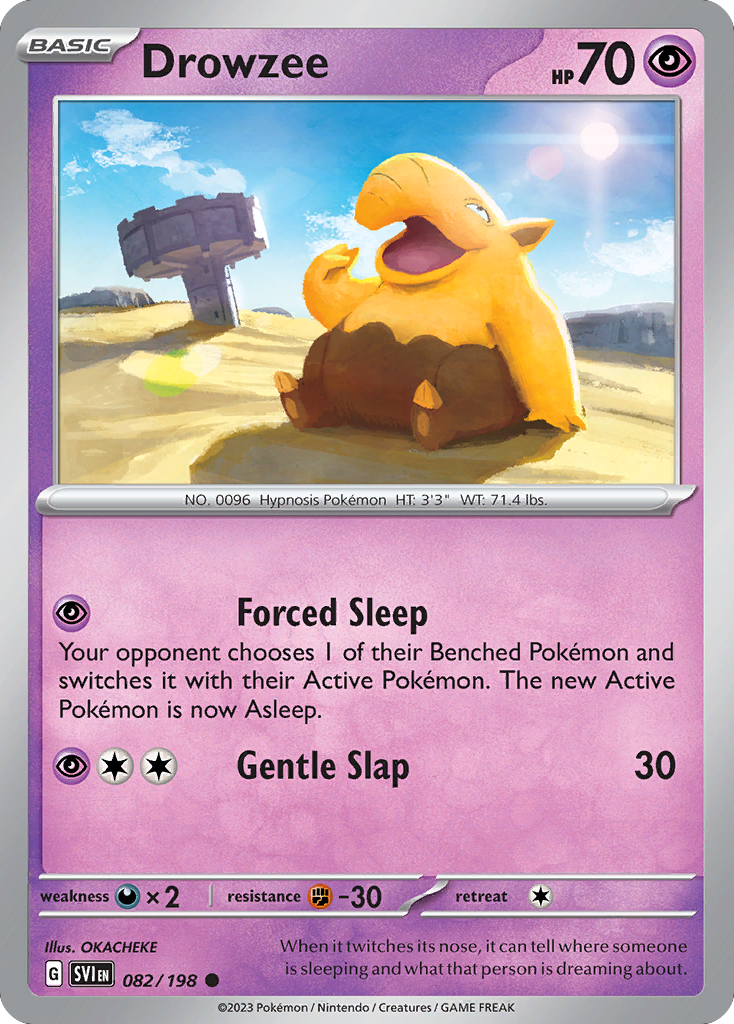 Drowzee 082/198 Scarlet & Violet