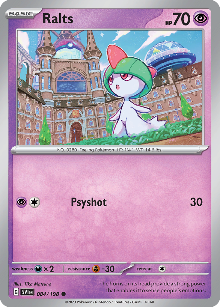 Ralts 084/198 Scarlet & Violet