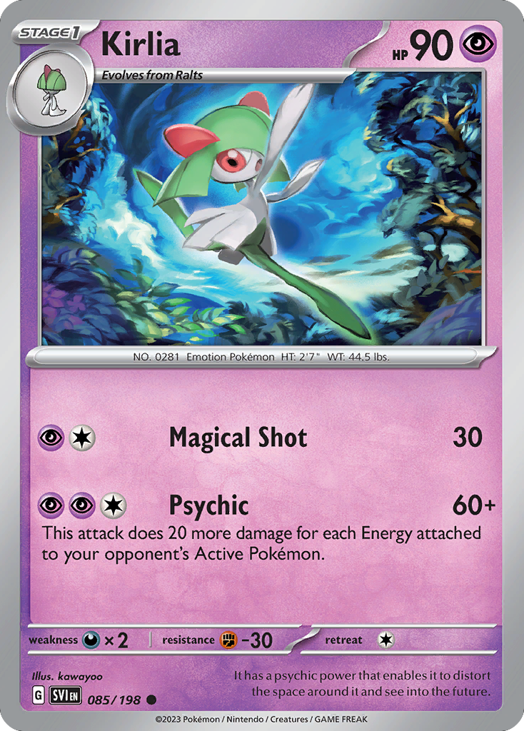 Kirlia 085/198 Scarlet & Violet