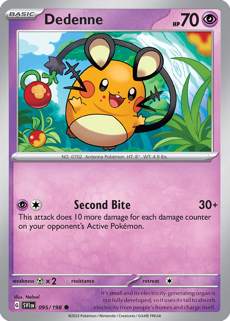 Dedenne 095/198 Scarlet & Violet