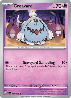 Greavard 104/198 Scarlet & Violet