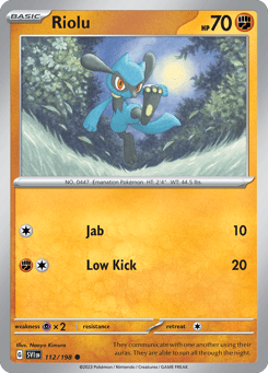 Riolu 112/198 Scarlet & Violet