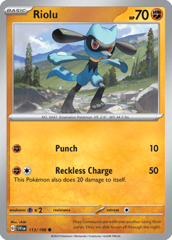 Riolu 113/198 Scarlet & Violet
