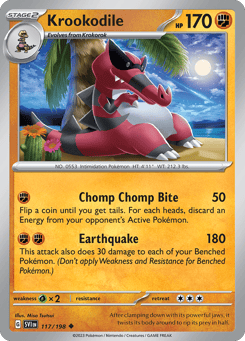 Krookodile 117/198 Scarlet & Violet