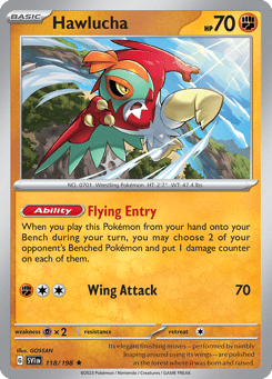 Hawlucha 118/198 Scarlet & Violet
