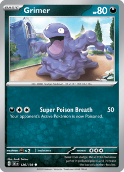 Grimer 126/198 Scarlet & Violet