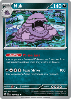Muk 127/198 Scarlet & Violet