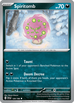 Spiritomb 129/198 Scarlet & Violet