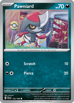 Pawniard 132/198 Scarlet & Violet