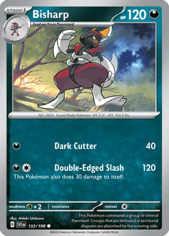Bisharp 133/198 Scarlet & Violet