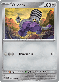 Varoom 141/198 Scarlet & Violet