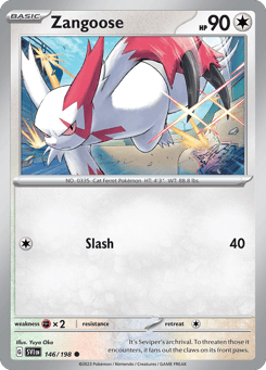 Zangoose 146/198 Scarlet & Violet