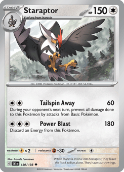 Staraptor 150/198 Scarlet & Violet