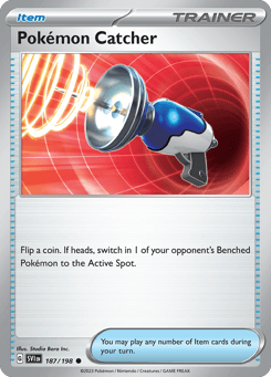 Pokémon Catcher 187/198 Scarlet & Violet