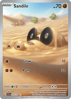 Sandile 216/198 Scarlet & Violet