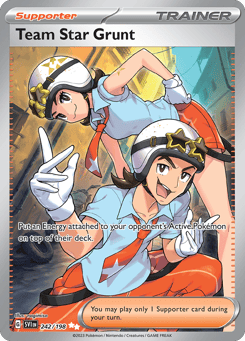 Team Star Grunt 242/198 Scarlet & Violet