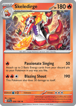 Skeledirge 038/198 Scarlet & Violet