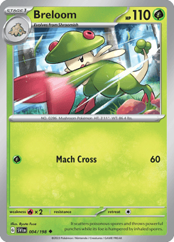 Breloom 004/198 Scarlet & Violet