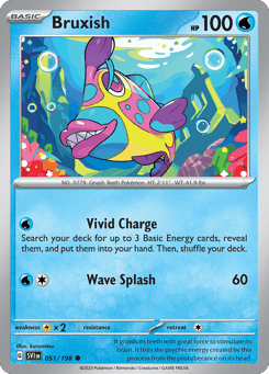 Bruxish 051/198 Scarlet & Violet