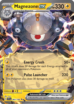 Magnezone ex 065/198 Scarlet & Violet