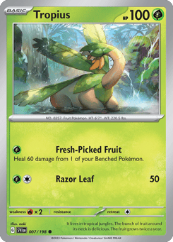 Tropius 007/198 Scarlet & Violet
